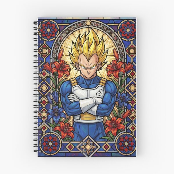 Item preview, Saiyan Prince Stained Glass designed and sold by Thunderbelts.
