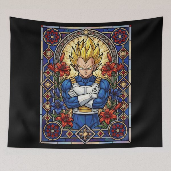 Item preview, Saiyan Prince Stained Glass designed and sold by Thunderbelts.