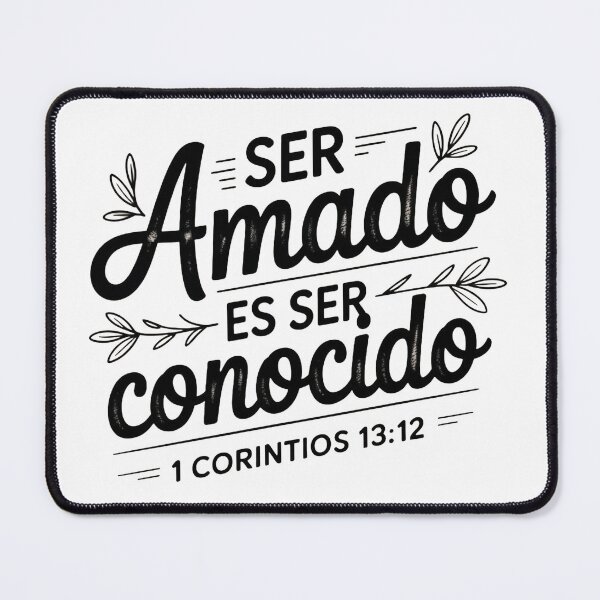 Item preview,  Being Loved Is Being Known Spanish Christian T-Shirt | 1 Corinthians 13:12 Elegant Faith Gift designed and sold by EvolusionPro.