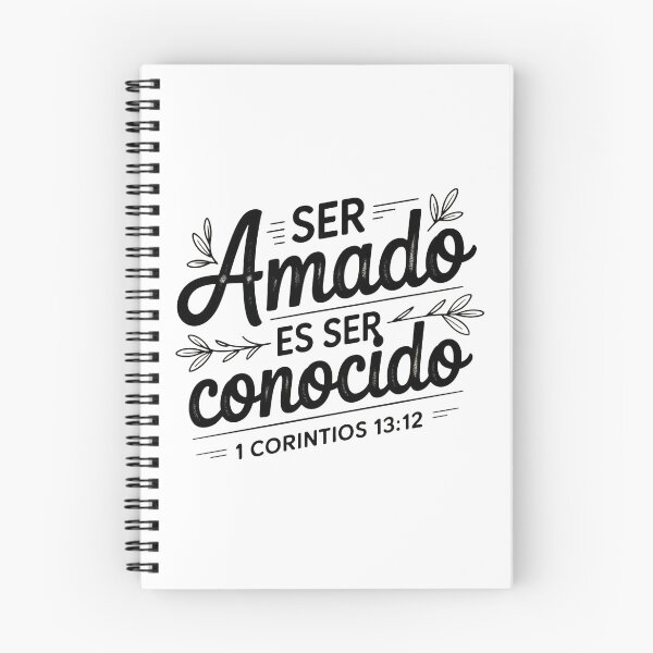 Item preview,  Being Loved Is Being Known Spanish Christian T-Shirt | 1 Corinthians 13:12 Elegant Faith Gift designed and sold by EvolusionPro.