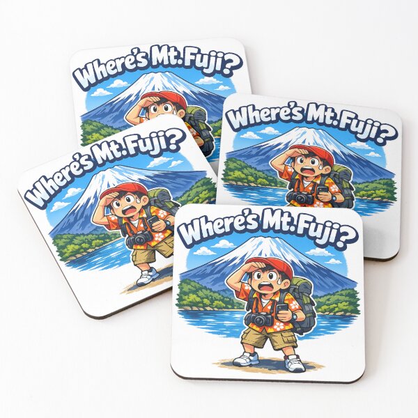 Item preview, Confused Tourist at Mount Fuji designed and sold by Dresut.