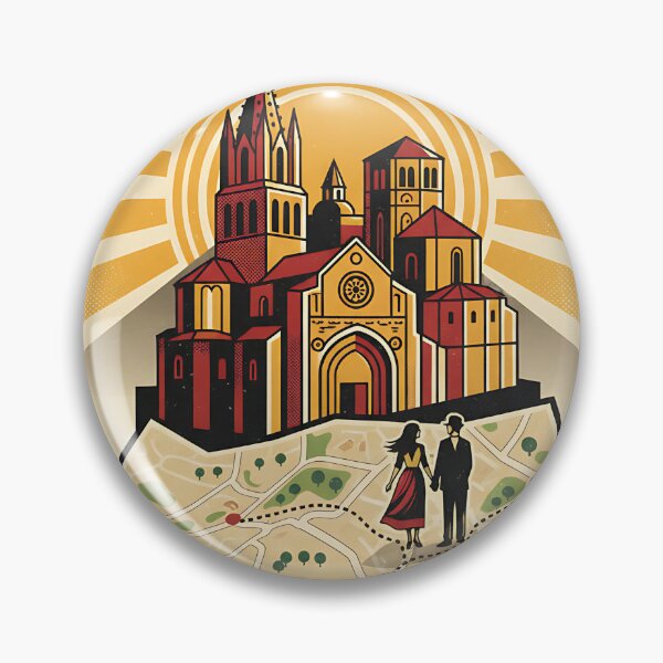 Item preview, Oviedo Spain 1950s Vintage Travel Tourism designed and sold by TravelersGems.