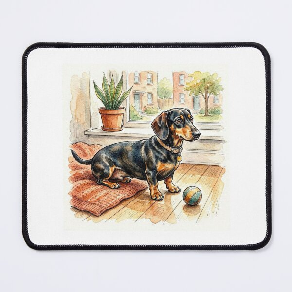 Item preview, sausage dog designed and sold by FunnyfrenchDs.