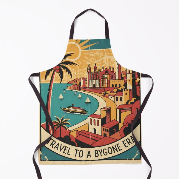 Item preview, Palma Spain 1950s Vintage Travel Tourism designed and sold by TravelersGems.