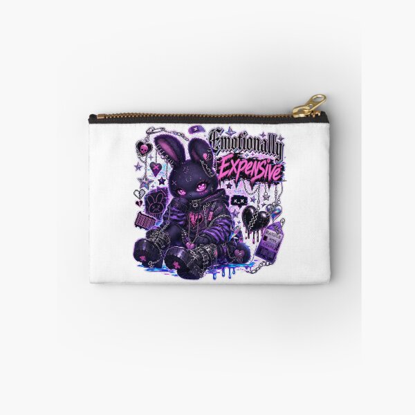 Item preview, Emotionally Expensive Cute Goth Bunny designed and sold by Ashley critters.