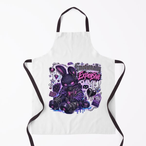 Item preview, Emotionally Expensive Cute Goth Bunny designed and sold by Ashley critters.