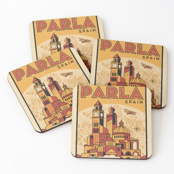 Item preview, Parla Spain 1950s Vintage Travel Tourism designed and sold by TravelersGems.