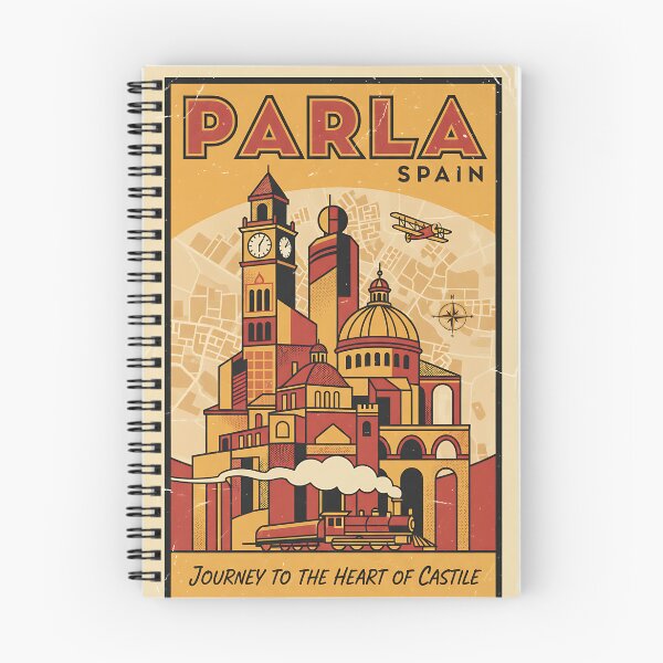 Item preview, Parla Spain 1950s Vintage Travel Tourism designed and sold by TravelersGems.
