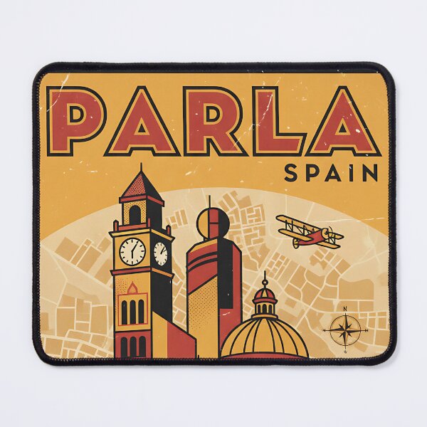 Item preview, Parla Spain 1950s Vintage Travel Tourism designed and sold by TravelersGems.