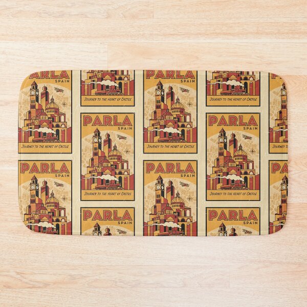 Item preview, Parla Spain 1950s Vintage Travel Tourism designed and sold by TravelersGems.