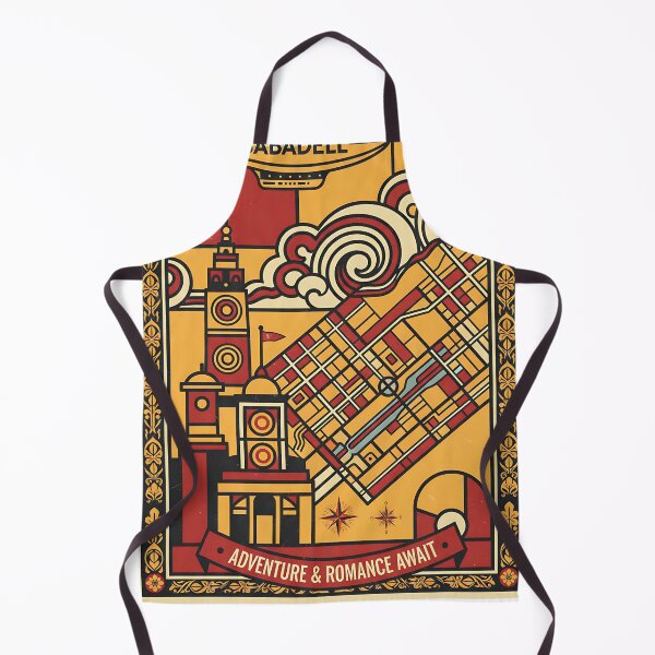 Item preview, Sabadell Spain 1950s Vintage Travel Tourism designed and sold by TravelersGems.
