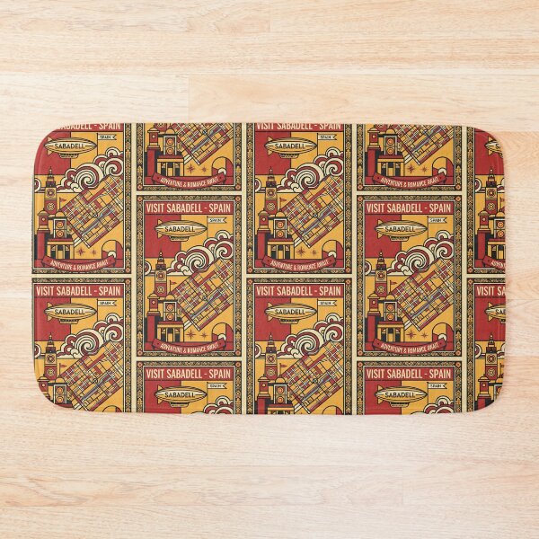 Item preview, Sabadell Spain 1950s Vintage Travel Tourism designed and sold by TravelersGems.