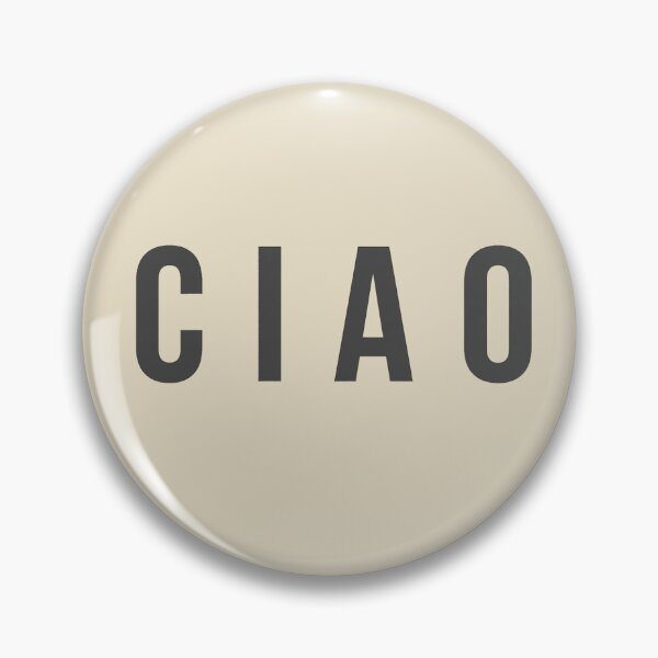 Item preview, Minimalist Ciao Italian Typography designed and sold by rygenr8.