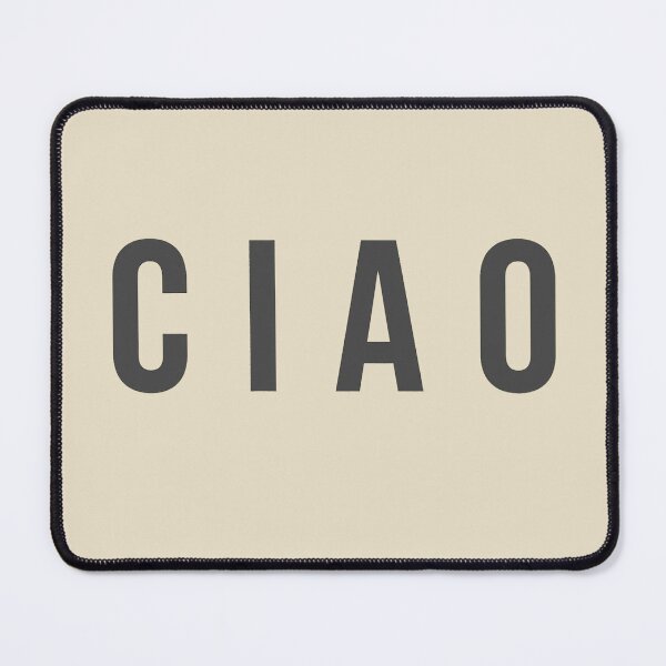 Item preview, Minimalist Ciao Italian Typography designed and sold by rygenr8.