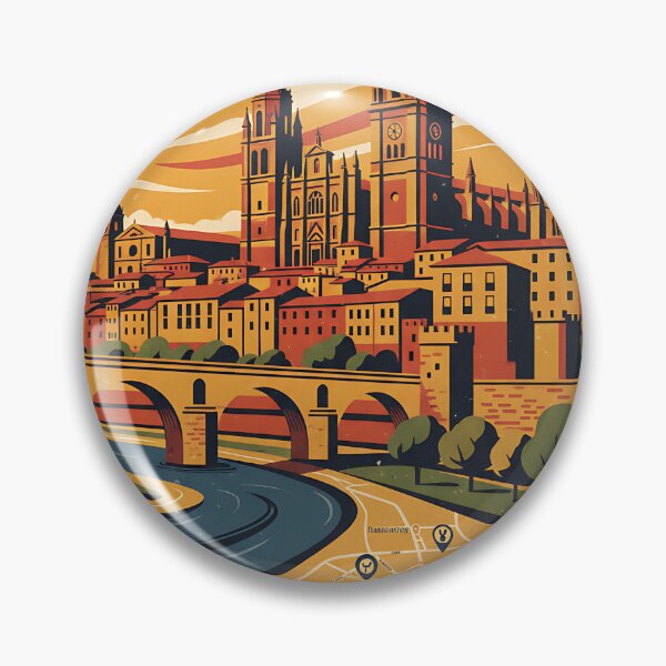 Item preview, Salamanca Spain 1950s Vintage Travel Tourism designed and sold by TravelersGems.