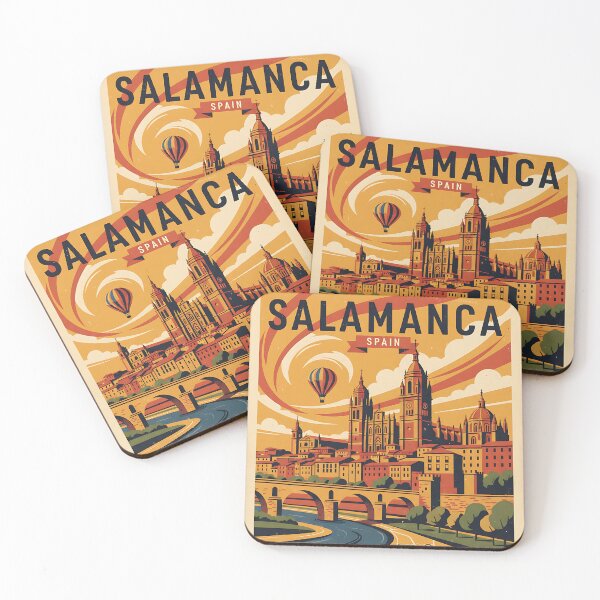 Item preview, Salamanca Spain 1950s Vintage Travel Tourism designed and sold by TravelersGems.