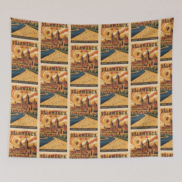 Item preview, Salamanca Spain 1950s Vintage Travel Tourism designed and sold by TravelersGems.
