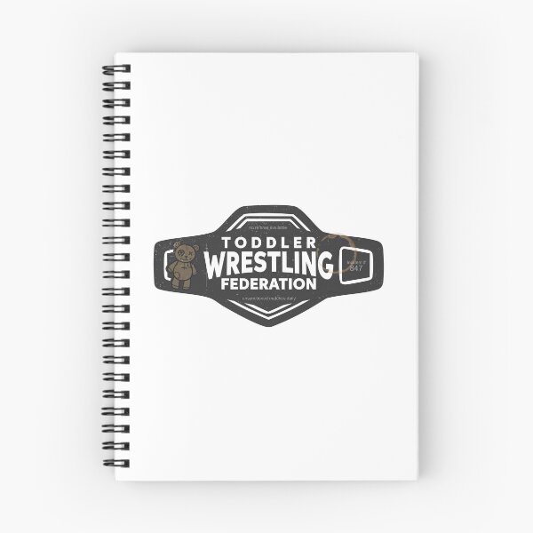 Item preview, Toddler Wrestling Federation Funny Daycare Teacher Design Black Version designed and sold by The Sticky Clipboard.