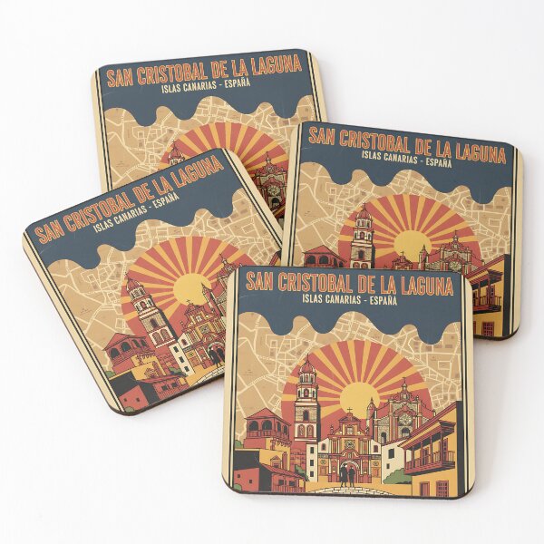 Item preview, San Cristobal de la Laguna Spain 1950s Vintage Travel Tourism designed and sold by TravelersGems.