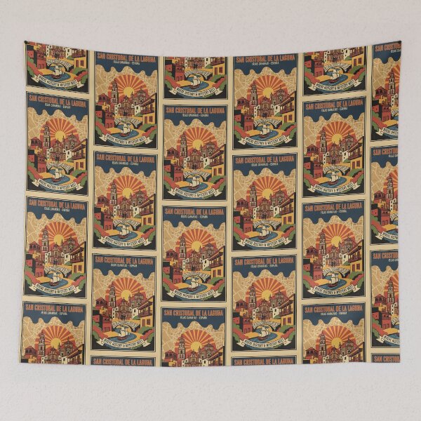Item preview, San Cristobal de la Laguna Spain 1950s Vintage Travel Tourism designed and sold by TravelersGems.