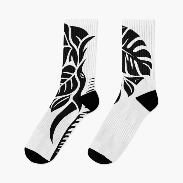 Item preview, Elephant Head with Tropical Leaf Ears  designed and sold by Xthes.