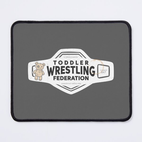 Item preview, Toddler Wrestling Federation Funny Daycare Teacher Design White Version designed and sold by The Sticky Clipboard.