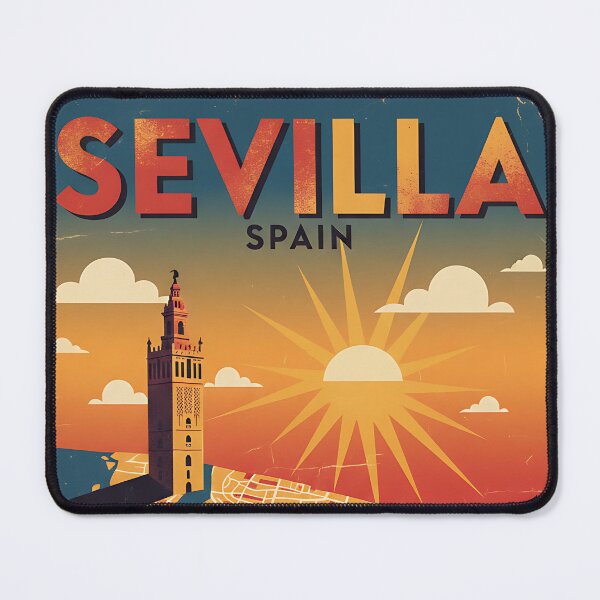 Item preview, Sevilla Spain 1950s Vintage Travel Tourism designed and sold by TravelersGems.