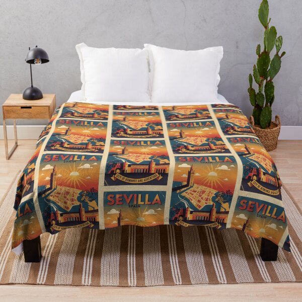 Item preview, Sevilla Spain 1950s Vintage Travel Tourism designed and sold by TravelersGems.