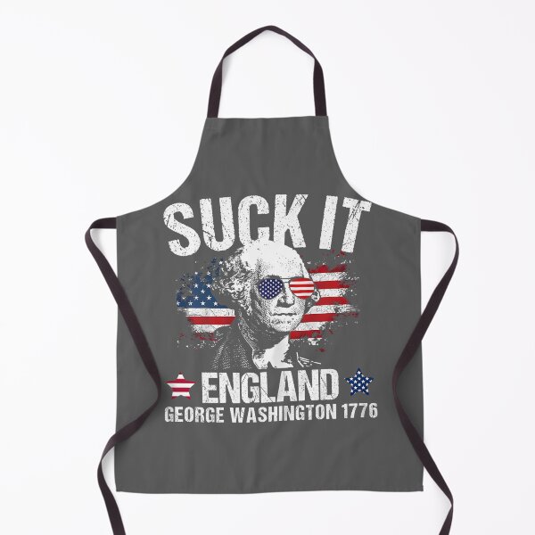 Item preview, Men's Suck-It England Funny 4th July George Washington 1776 designed and sold by KristineLi.