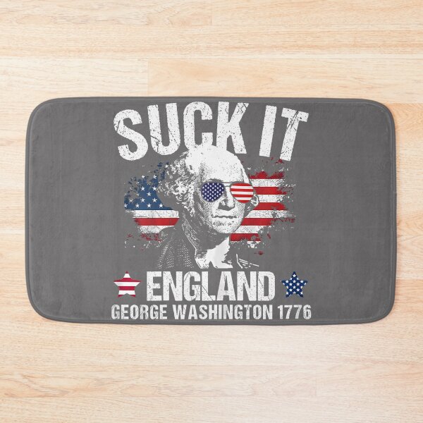 Item preview, Men's Suck-It England Funny 4th July George Washington 1776 designed and sold by KristineLi.