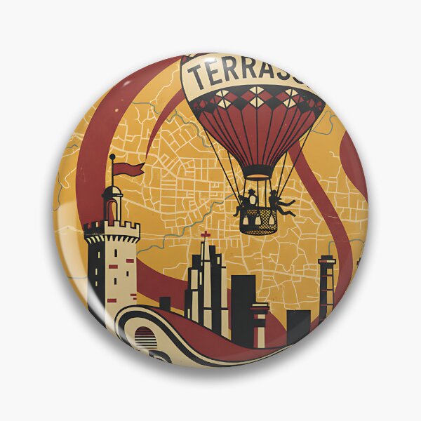 Item preview, Terrassa Spain 1950s Vintage Travel Tourism designed and sold by TravelersGems.