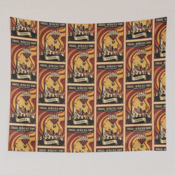 Item preview, Terrassa Spain 1950s Vintage Travel Tourism designed and sold by TravelersGems.