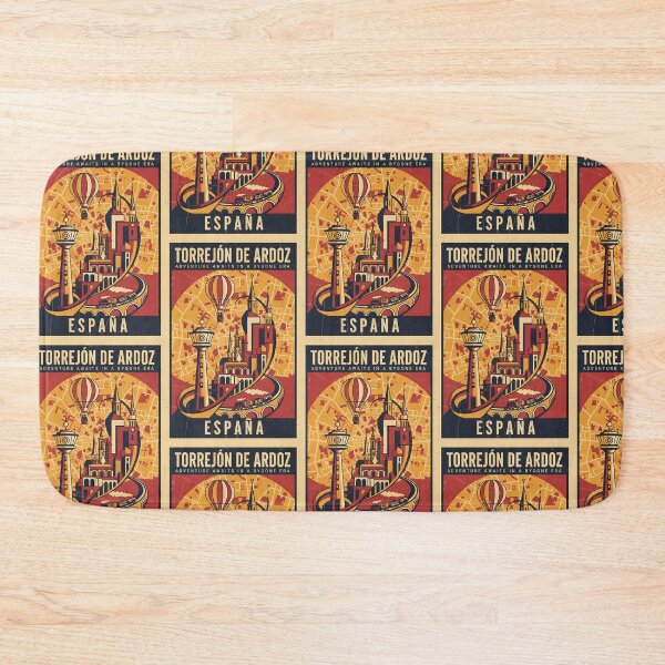 Item preview, Torrejon de Ardoz Spain 1950s Vintage Travel Tourism designed and sold by TravelersGems.