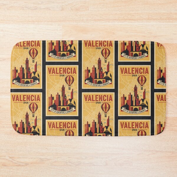 Item preview, Valencia Spain 1950s Vintage Travel Tourism designed and sold by TravelersGems.