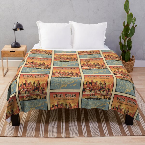 Item preview, Vigo Spain 1950s Vintage Travel Tourism designed and sold by TravelersGems.