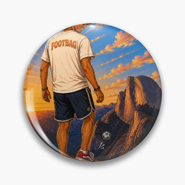 Item preview, Yosemite Footbag Sticker  designed and sold by Grove Your Soul .