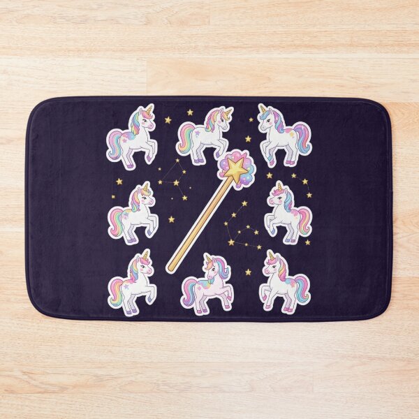 Item preview, Kawaii Unicorn & Magic Wand Sticker Pack: Pastel Celestial Star Constellation Set designed and sold by Yasmine Mohammed.