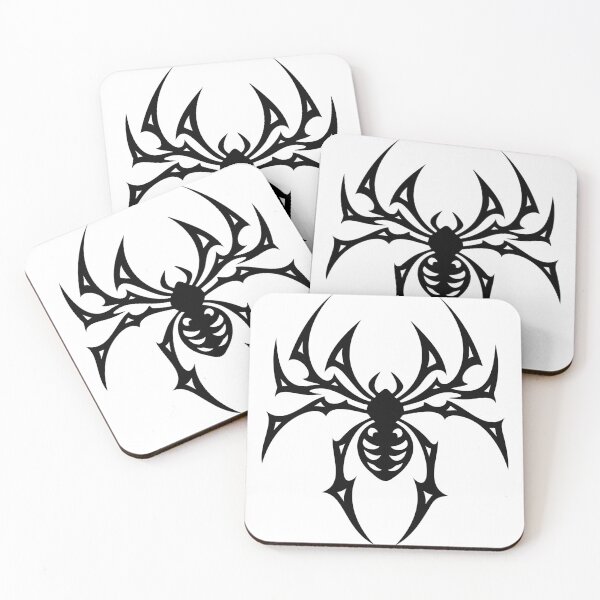 Item preview, Tribal Spider Silhouette | Gothic Arachnid Design designed and sold by Xthes.