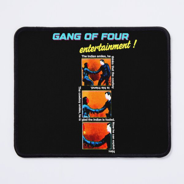 Item preview, Gang of Four - Entertainment! Album 1979 designed and sold by EychanchanArt.
