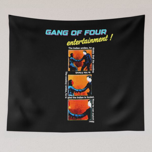 Item preview, Gang of Four - Entertainment! Album 1979 designed and sold by EychanchanArt.