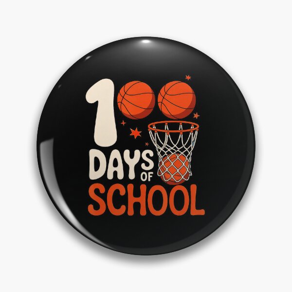 Item preview, 100 Days Of School Basketball Student Celebration Sports designed and sold by allistermariam.