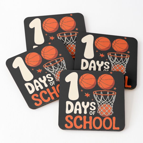 Item preview, 100 Days Of School Basketball Student Celebration Sports designed and sold by allistermariam.