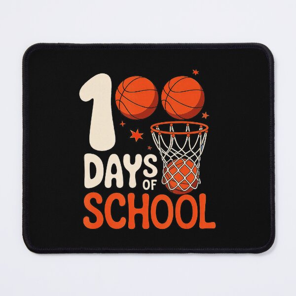Item preview, 100 Days Of School Basketball Student Celebration Sports designed and sold by allistermariam.