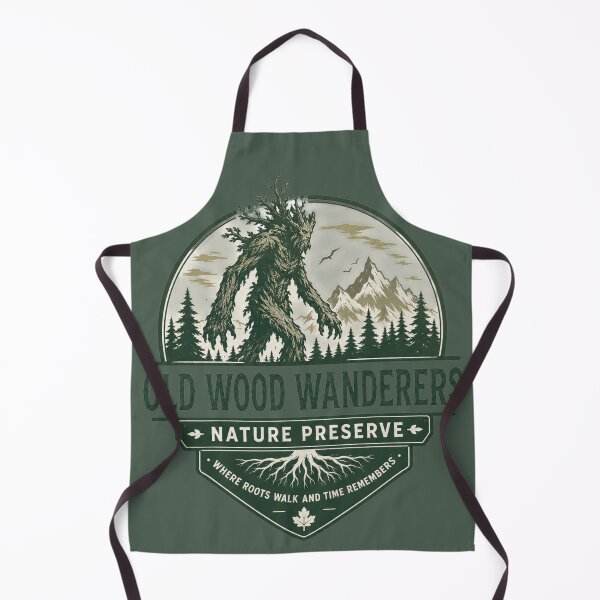 Item preview, Old Wood Wanderers Nature Preserve Forest Monster Cryptid designed and sold by bosamji.