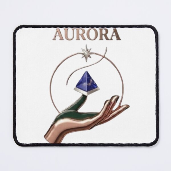 Item preview, AURORA Celestial Pyramid Luxury Abstract Art designed and sold by Northern Glow Art.