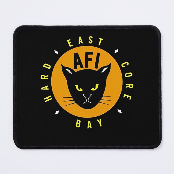 Item preview, AFI Band East Bay Hard Core Tour Black Cat designed and sold by EychanchanArt.