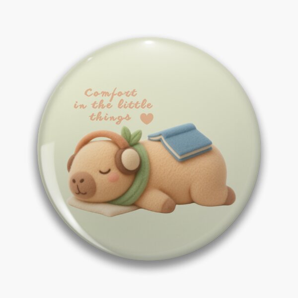 Item preview, Comfort in the Little Things Cute Sleeping Pig  designed and sold by Siti Hoiriyah.