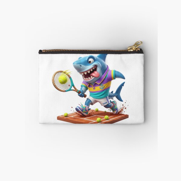 Item preview, FUNNY TENNIS SHARK designed and sold by likbatonboot.