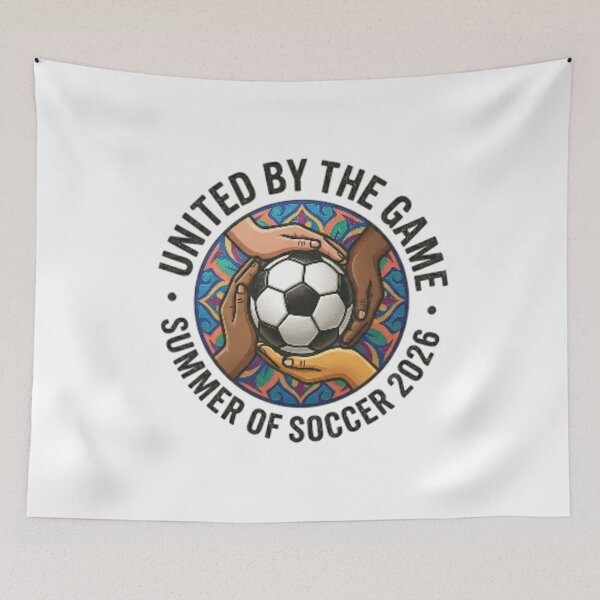 Item preview, United by the Game - Summer of Soccer 2026 Graphic designed and sold by wilnickvisuals.