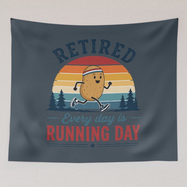 Item preview, Retired Running Potato Every Day Is Running Day designed and sold by bosamji.